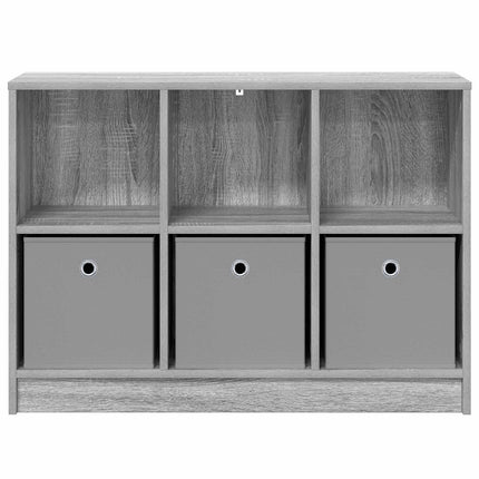 Sideboard med låda Grå Sonoma 88,5 x 27,5 x 63,5 cm