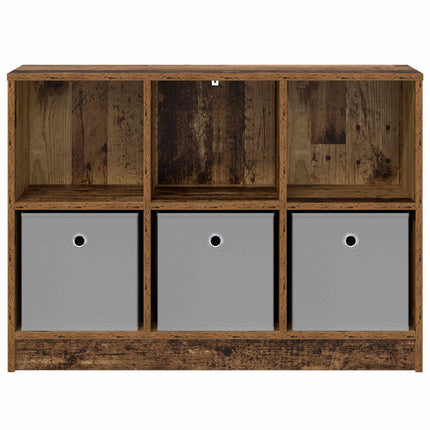 Sideboard med låda Gammalt trä 88,5 x 27,5 x 63,5 cm