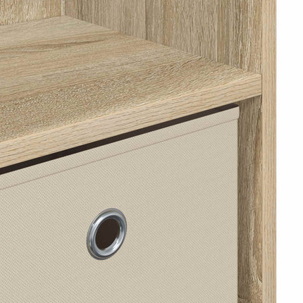 Sideboard med låda Sonoma-ek 102 x 32 x 73,5 cm
