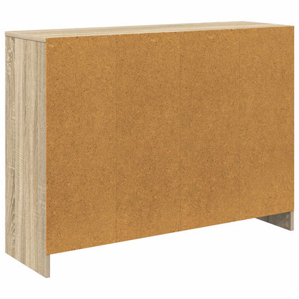 Sideboard med låda Sonoma-ek 102 x 32 x 73,5 cm