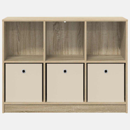 Sideboard med låda Sonoma-ek 102 x 32 x 73,5 cm