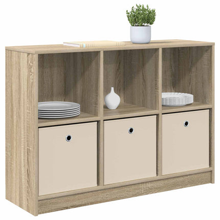 Sideboard med låda Sonoma-ek 102 x 32 x 73,5 cm