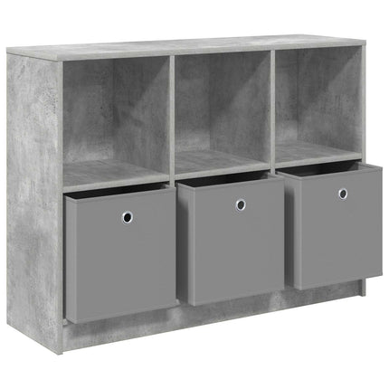 Sideboard med låda Betonggrå 102 x 32 x 73,5 cm