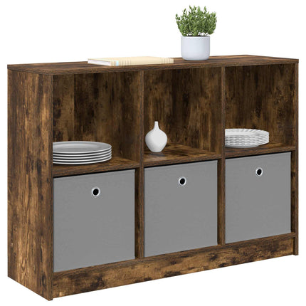 Sideboard med låda Rökt ek 102 x 32 x 73,5 cm