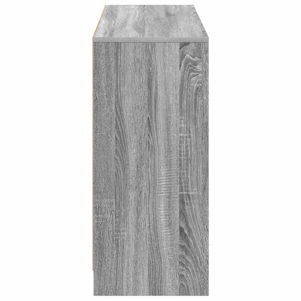 Sideboard med låda Grå Sonoma 102 x 32 x 73,5 cm
