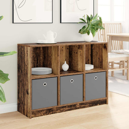 Sideboard med låda Gammalt trä 102 x 32 x 73,5 cm