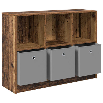 Sideboard med låda Gammalt trä 102 x 32 x 73,5 cm