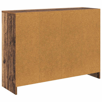 Sideboard med låda Gammalt trä 102 x 32 x 73,5 cm