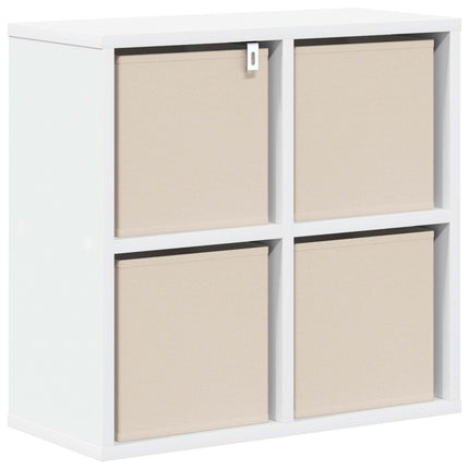 Sideboard med låda Vit 49,5 x 22 x 47 cm