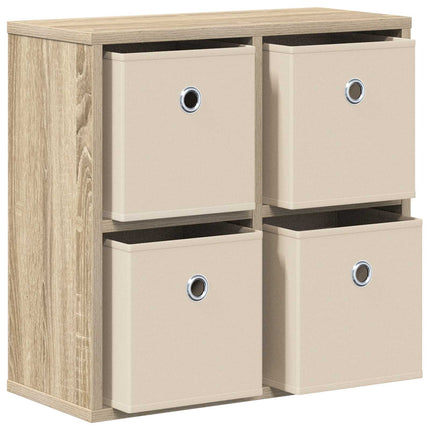 Sideboard med låda Sonoma-ek 49,5 x 22 x 47 cm