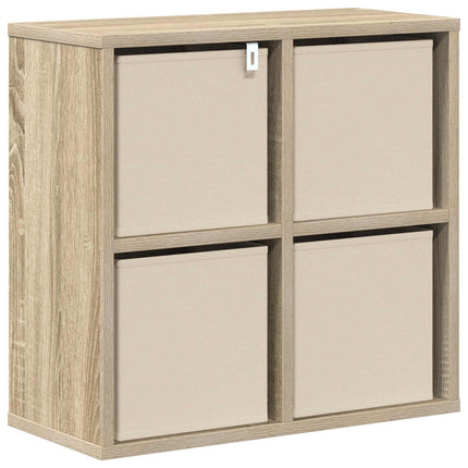 Sideboard med låda Sonoma-ek 49,5 x 22 x 47 cm