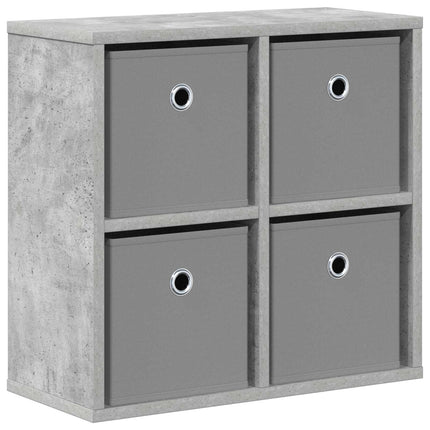 Sideboard med låda Betonggrå 49,5 x 22 x 47 cm