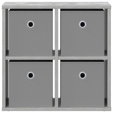 Sideboard med låda Betonggrå 49,5 x 22 x 47 cm