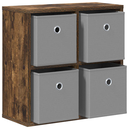 Sideboard med låda Rökt ek 49,5 x 22 x 47 cm