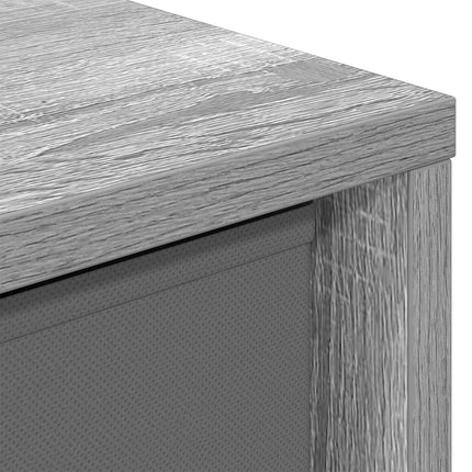 Sideboard med låda Grå Sonoma 49,5 x 22 x 47 cm