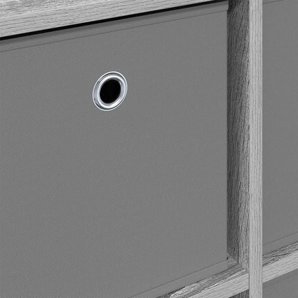 Sideboard med låda Grå Sonoma 49,5 x 22 x 47 cm