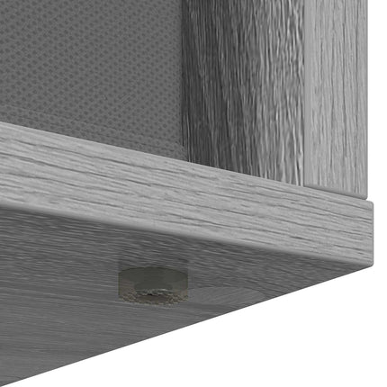 Sideboard med låda Grå Sonoma 49,5 x 22 x 47 cm