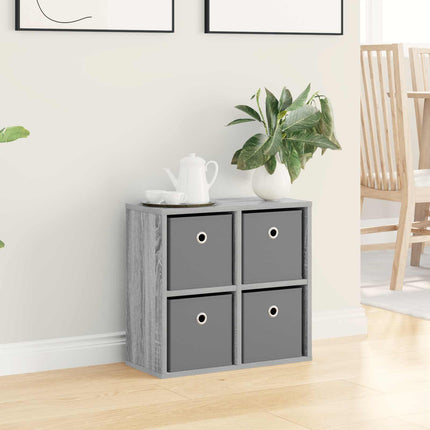 Sideboard med låda Grå Sonoma 49,5 x 22 x 47 cm
