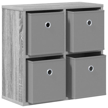 Sideboard med låda Grå Sonoma 49,5 x 22 x 47 cm