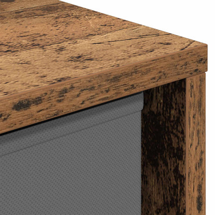 Sideboard med låda Gammalt trä 49,5 x 22 x 47 cm
