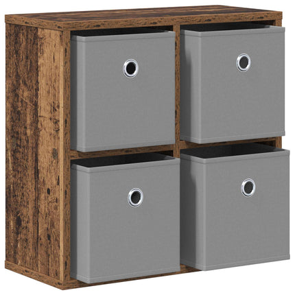 Sideboard med låda Gammalt trä 49,5 x 22 x 47 cm