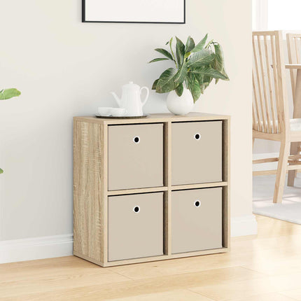 Sideboard med låda Sonoma-ek 59,5 x 27 x 57 cm