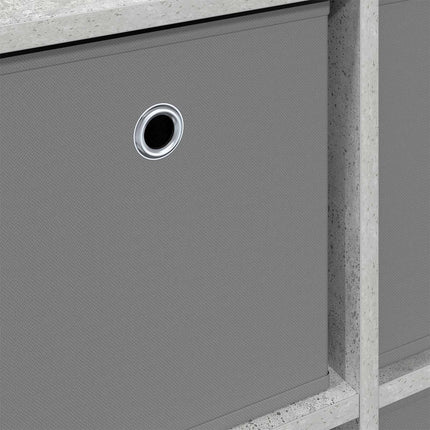 Sideboard med låda Betonggrå 59,5 x 27 x 57 cm
