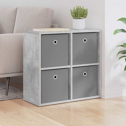 Sideboard med låda Betonggrå 59,5 x 27 x 57 cm