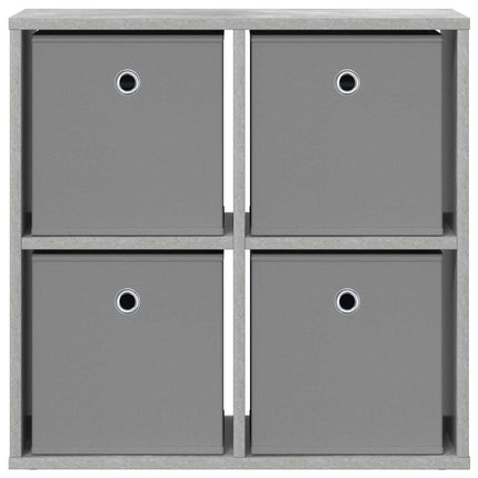 Sideboard med låda Betonggrå 59,5 x 27 x 57 cm