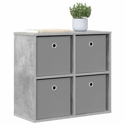 Sideboard med låda Betonggrå 59,5 x 27 x 57 cm
