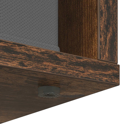 Sideboard med låda Rökt ek 59,5 x 27 x 57 cm