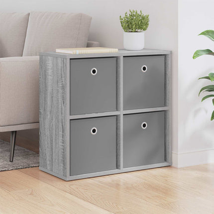 Sideboard med låda Grå Sonoma 59,5 x 27 x 57 cm