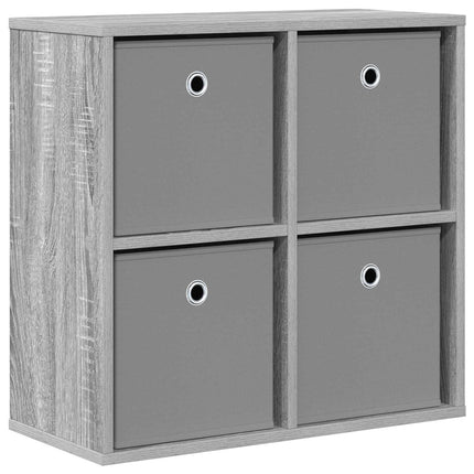 Sideboard med låda Grå Sonoma 59,5 x 27 x 57 cm