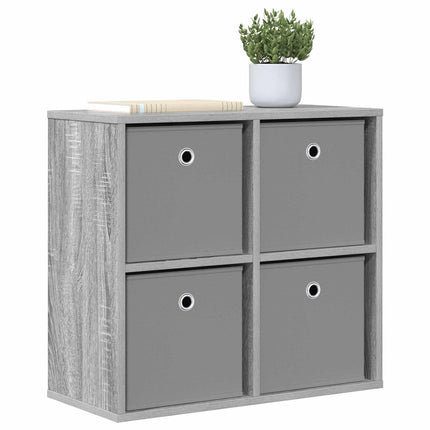 Sideboard med låda Grå Sonoma 59,5 x 27 x 57 cm