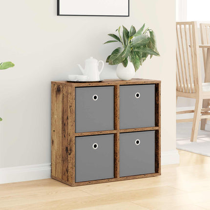 Sideboard med låda Gammalt trä 59,5 x 27 x 57 cm