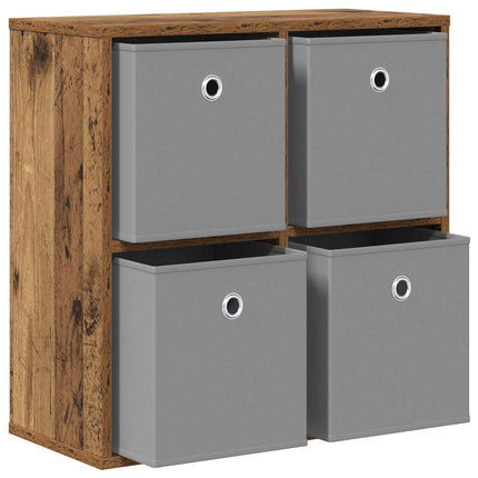 Sideboard med låda Gammalt trä 59,5 x 27 x 57 cm