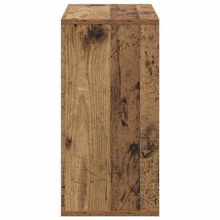 Sideboard med låda Gammalt trä 59,5 x 27 x 57 cm