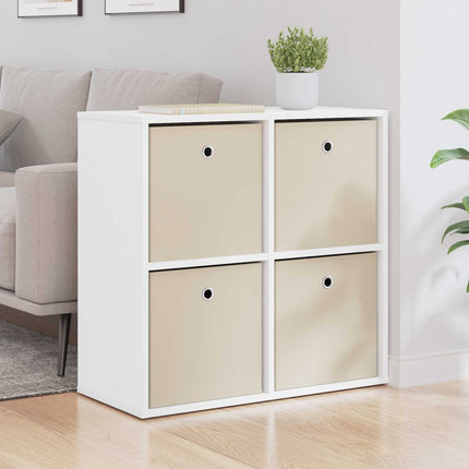 Sideboard med låda Vit 68,5 x 32 x 67 cm