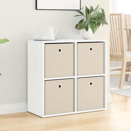 Sideboard med låda Vit 68,5 x 32 x 67 cm