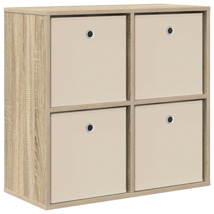 Sideboard med låda Sonoma-ek 68,5 x 32 x 67 cm