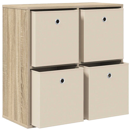 Sideboard med låda Sonoma-ek 68,5 x 32 x 67 cm