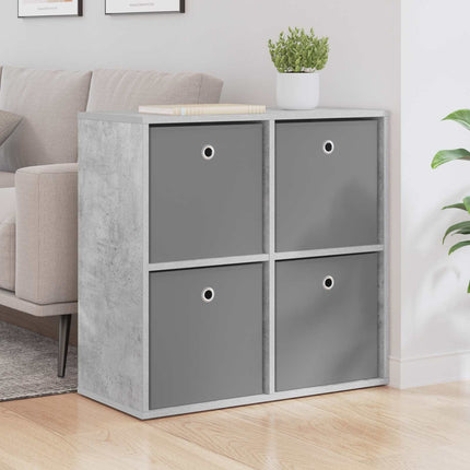 Sideboard med låda Betonggrå 68,5 x 32 x 67 cm