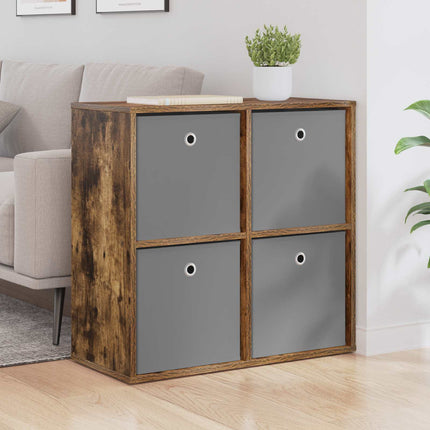 Sideboard med låda Rökt ek 68,5 x 32 x 67 cm