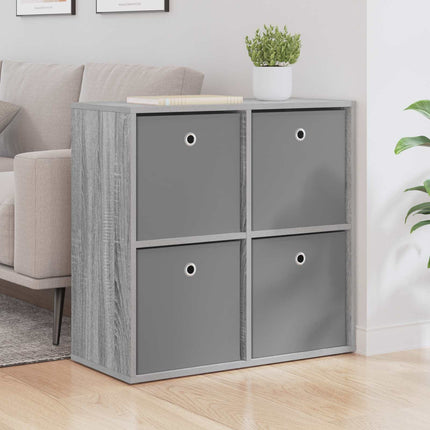 Sideboard med låda Grå Sonoma 68,5 x 32 x 67 cm