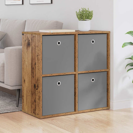 Sideboard med låda Gammalt trä 68,5 x 32 x 67 cm