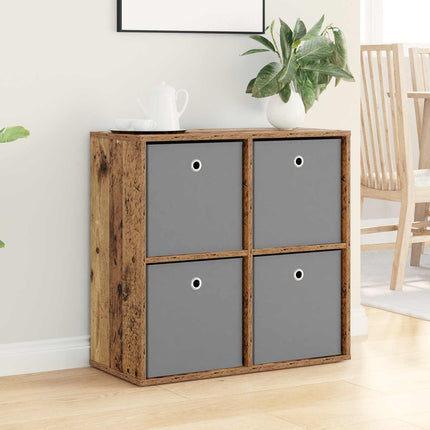 Sideboard med låda Gammalt trä 68,5 x 32 x 67 cm