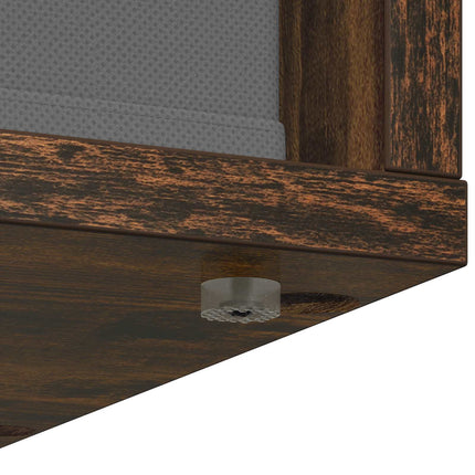 Sideboard med låda Rökt ek 25,5 x 22 x 69,5 cm