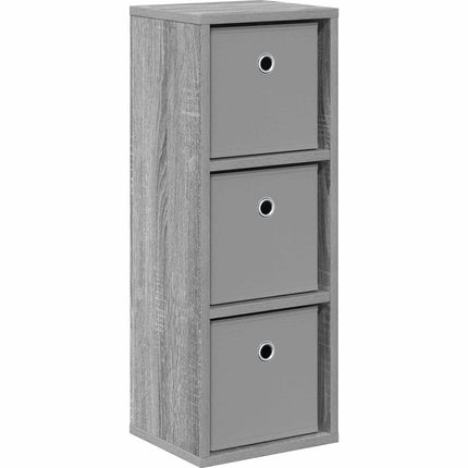 Sideboard med låda Grå Sonoma 25,5 x 22 x 69,5 cm