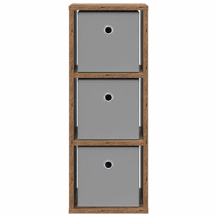Sideboard med låda Gammalt trä 25,5 x 22 x 69,5 cm