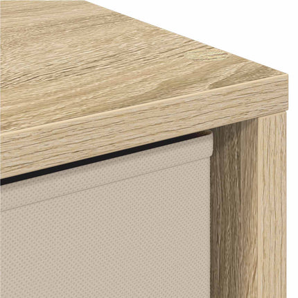 Sideboard med låda Sonoma-ek 30,5 x 27 x 84,5 cm